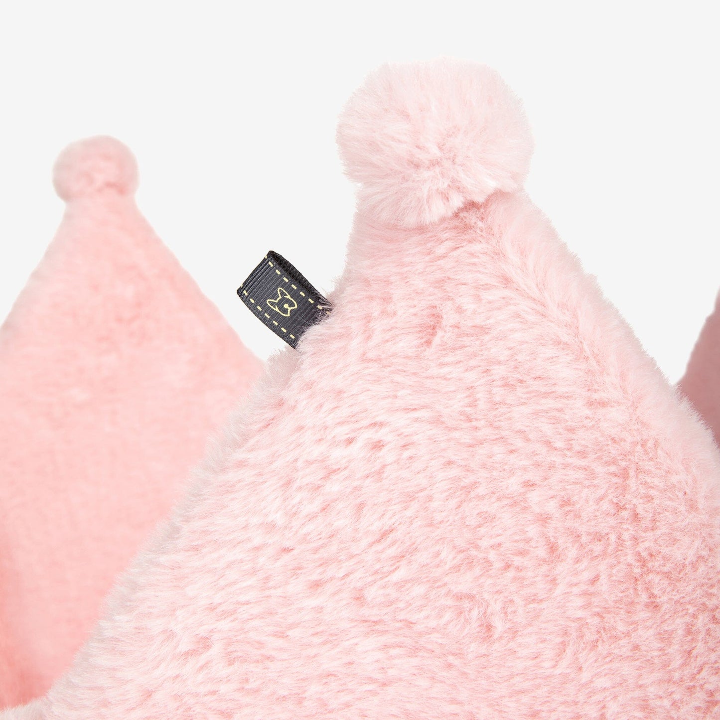 Supreme Comfort Royal Pink Crown Pet Bed for Dogs and Cats