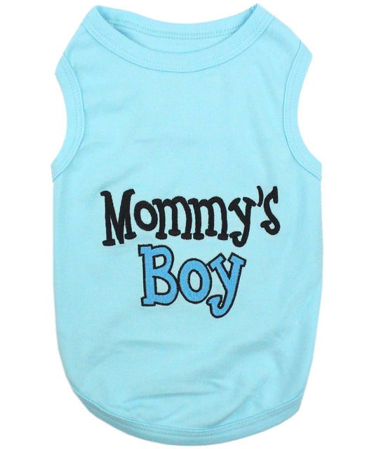 Mommy's Boy Dog T-Shirt – Cute Pet Outfit for Dogs