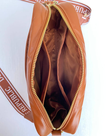 Day Bag With Waste Bag Dispenser Built In