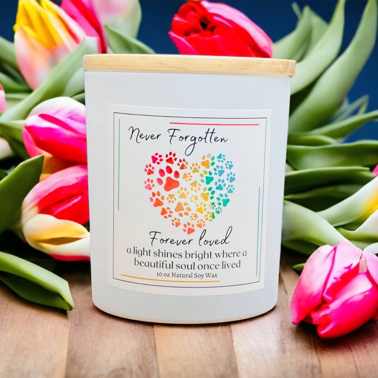 Beautiful Soul Pet Sympathy candle