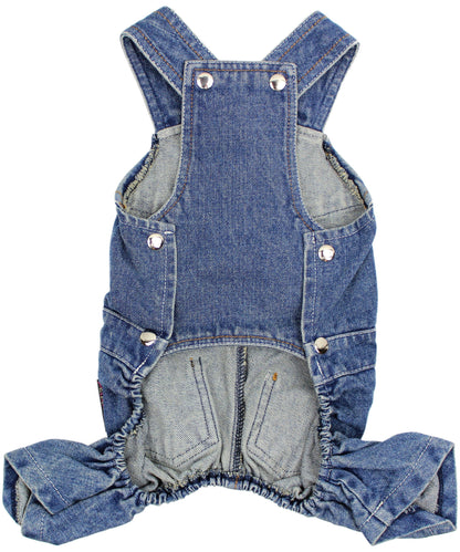 Denim Overalls – Perfect Pet Outfit for Casual Wear
