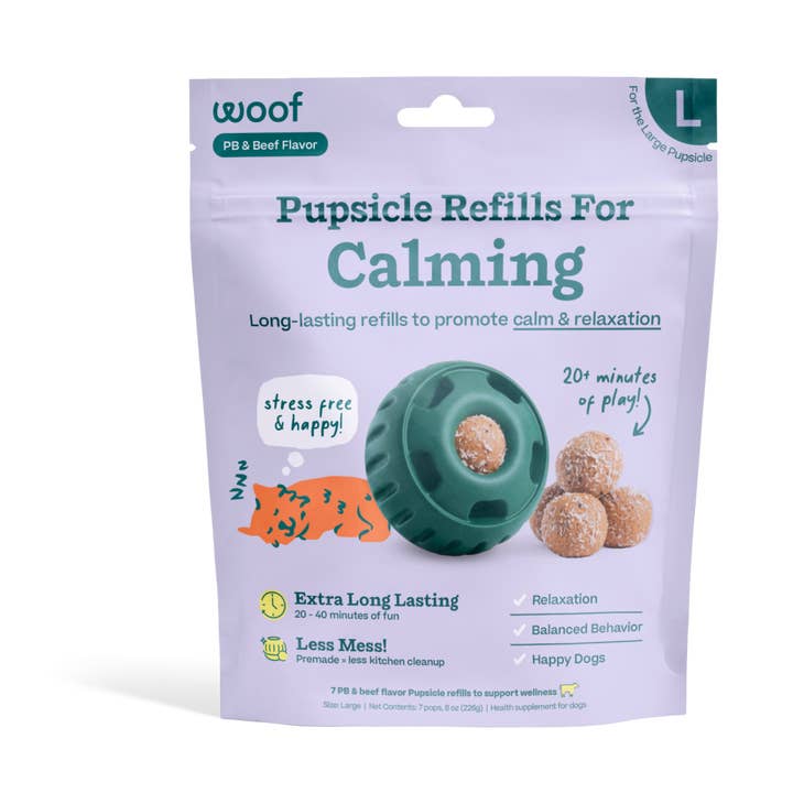 Calming Wellness Dog Pops by Woof