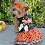Doggie Design Fab-BOO-lous Halloween Dog Harness Dress