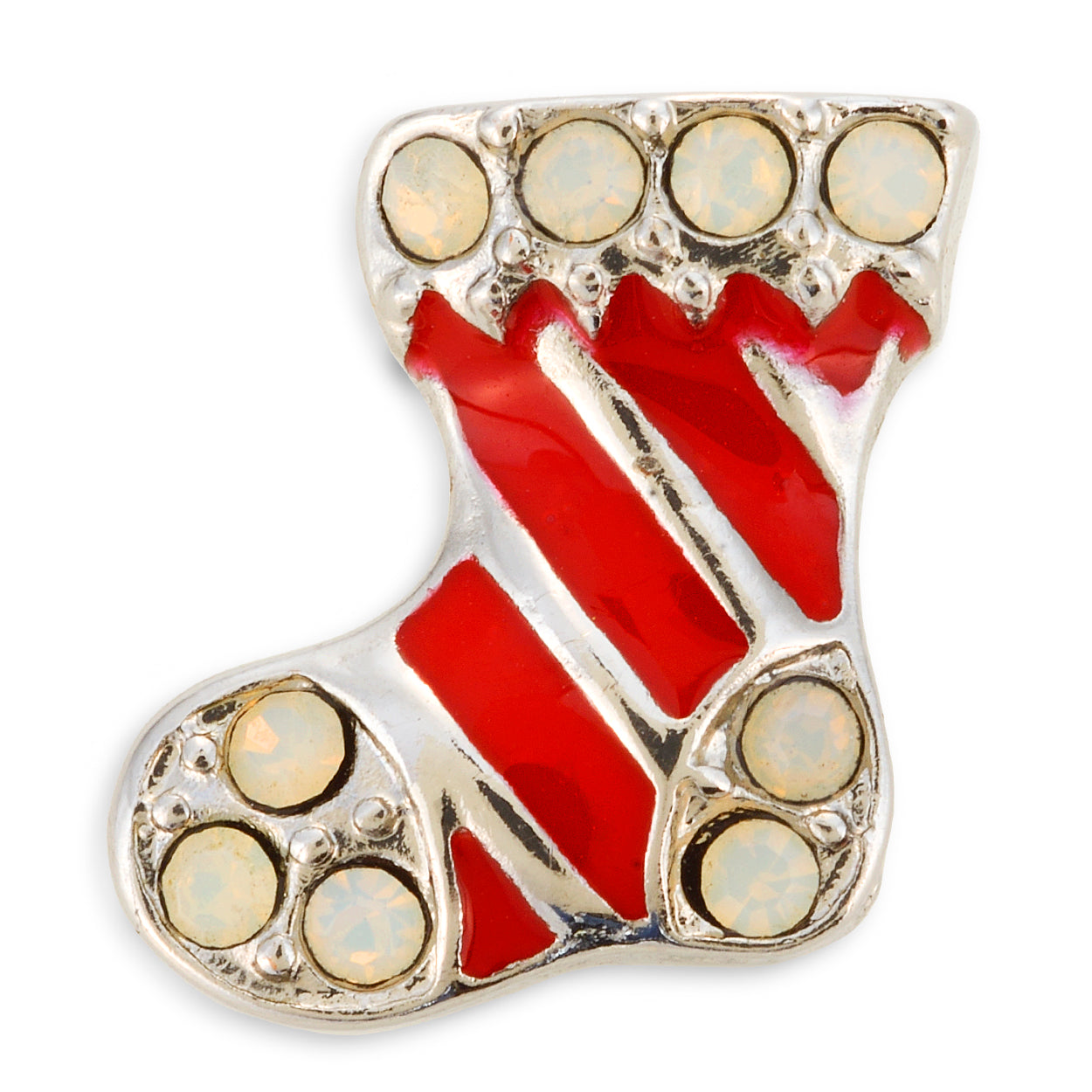 Premium Leather Pet Christmas Holiday Collar with Interchangeable Charms & Studs